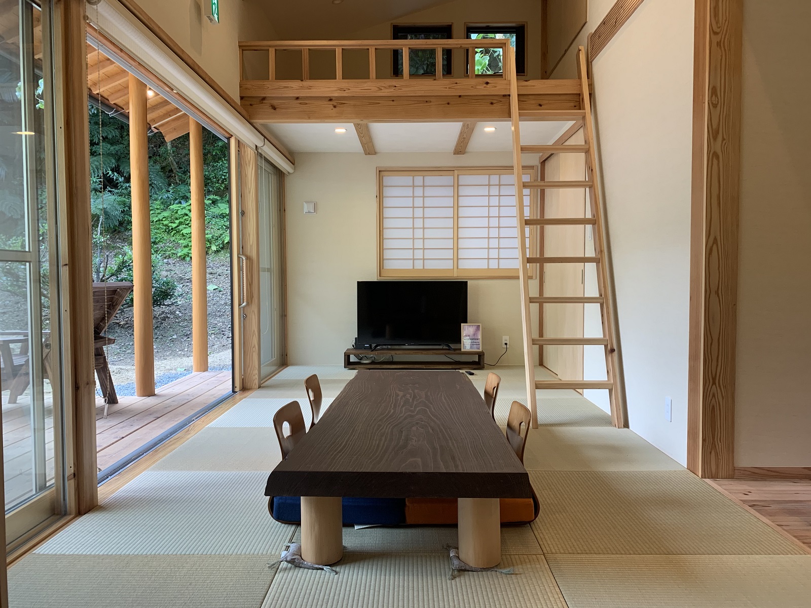 琉球畳のリビング